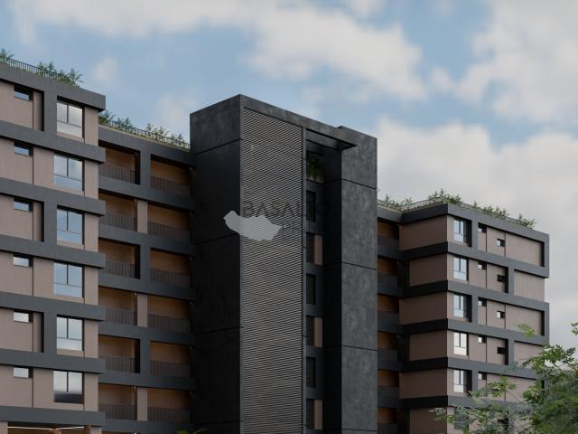 Apartamento T2 Novo com Vista Mar e Piscina no Uptown 32 em São Martinho, Madeira