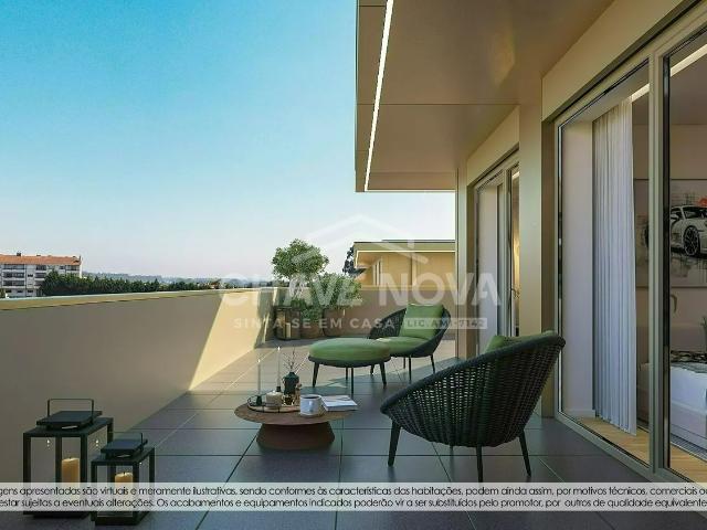Apartamento T2 Novo situado em Arcozelo no Empreendimento Geminus