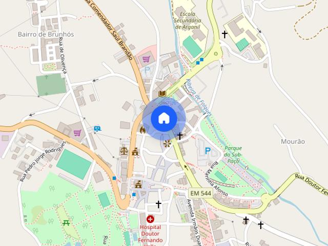 Apartamento T2 para alugar em Arganil