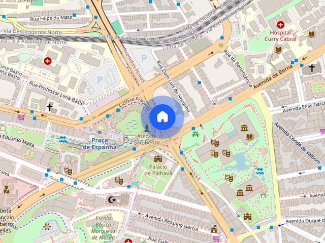 Apartamento T2 para alugar em Lisboa