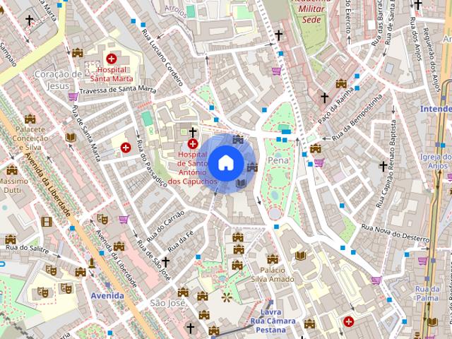 Apartamento T2 para alugar em Lisboa