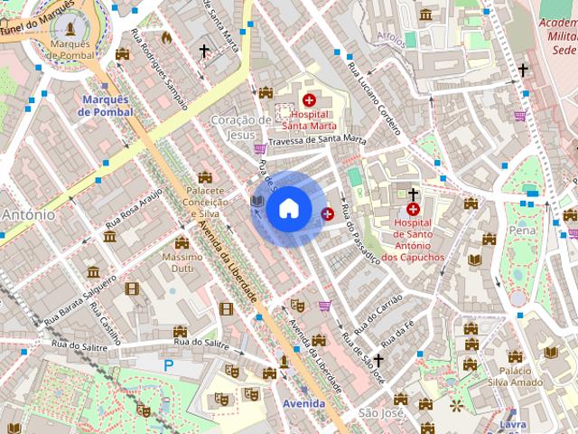 Apartamento T2 para alugar em Lisboa