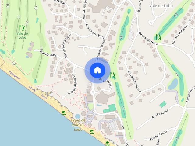 Apartamento T2 para alugar em Loulé