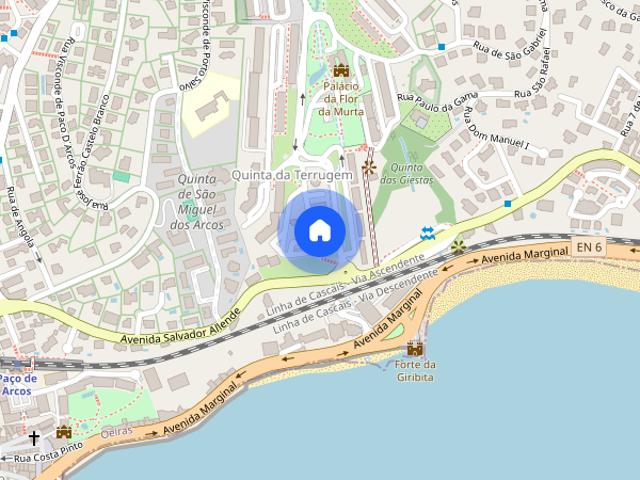 Apartamento T2 para alugar em Oeiras
