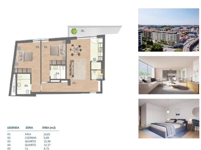 Apartamento T2, Paranhos, Porto | BPI Expresso Imobiliário