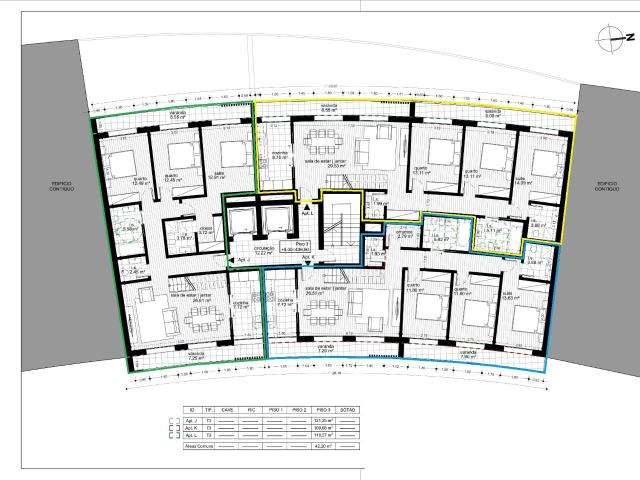 Apartamento T3+2 Duplex Venda em Repeses e São Salvador,Vise. 122m² Repeses e São Salvador