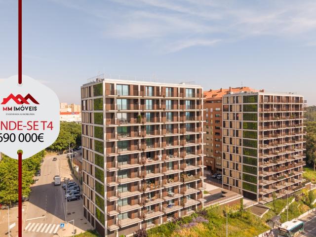 Apartamento T4 2024 | Alameda Jardins da Arrábida | Varanda | Vistas Rio | 2 Lugares de Garagem
