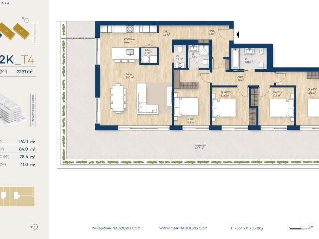 Apartamento T4, Canidelo, Vila Nova de Gaia | BPI Expresso Imobiliário