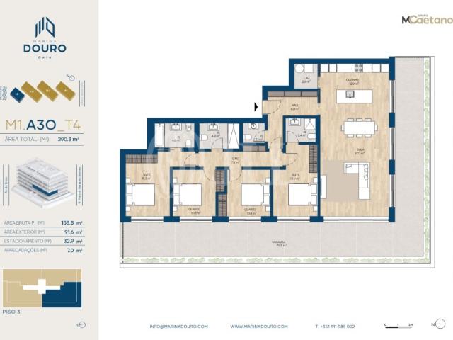 Apartamento T4, Canidelo, Vila Nova de Gaia | BPI Expresso Imobiliário