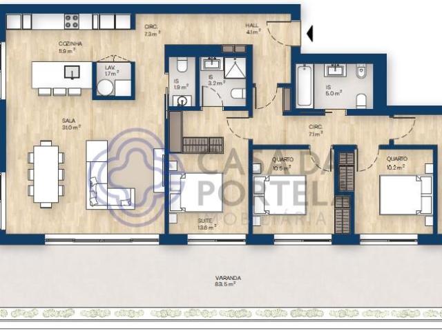 Apartamento T4, Canidelo, Vila Nova de Gaia | BPI Expresso Imobiliário