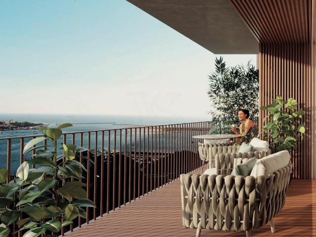 Apartamento T4 de Luxo c/ varanda de 16 m2 The Yard Jardin. 149m² São Pedro Da Afurada