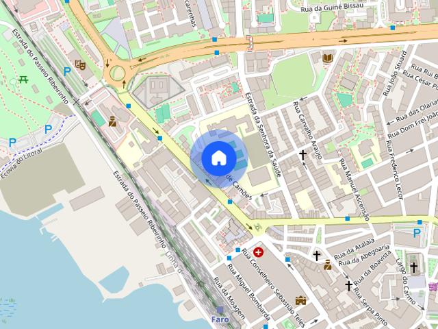 Apartamento T4 Faro rua Luis de Camoes