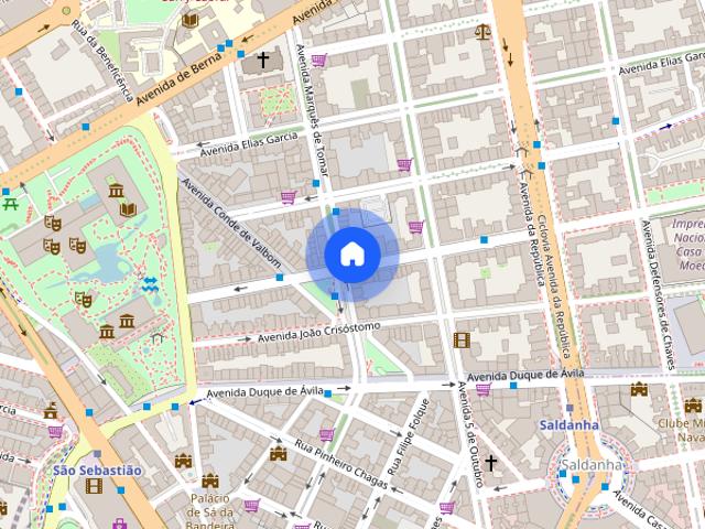 Apartamento T5 em Lisboa Gulbenkian