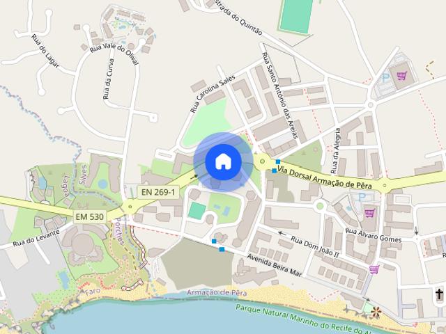Apartamento tipo T1 junto a praia em zona calma