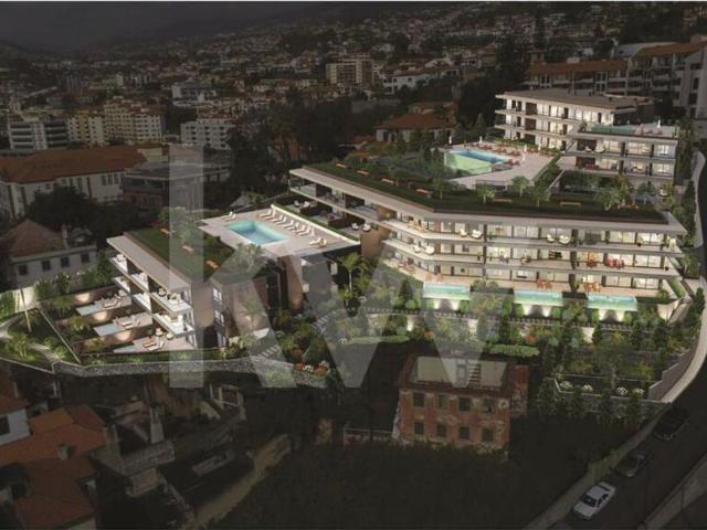 Apartamento Tipologia T1 | Piscina Privada | Vista Mar / Baí. 72m² Santa Luzia Funchal