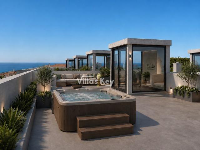 Apartamento último piso, com 3 quartos, vista mar, terraço p. 153m² Lagos