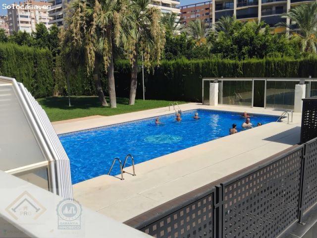 APARTAMENTO ZONA CALA DE VILLAJOYOSA CON PISCINA, PLAZA DE GARAJE Y TRASTERO