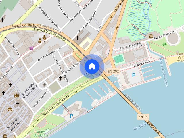 Apartamento aconchegante no centro de Viana