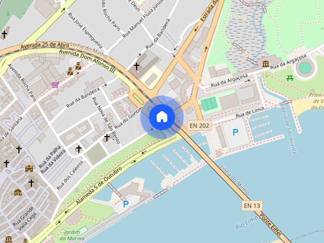 Apartamento aconchegante no centro de Viana