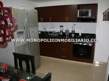Apartamento Amoblado Para La Renta En Sabaneta Sector Santa Ana Cod: 9160