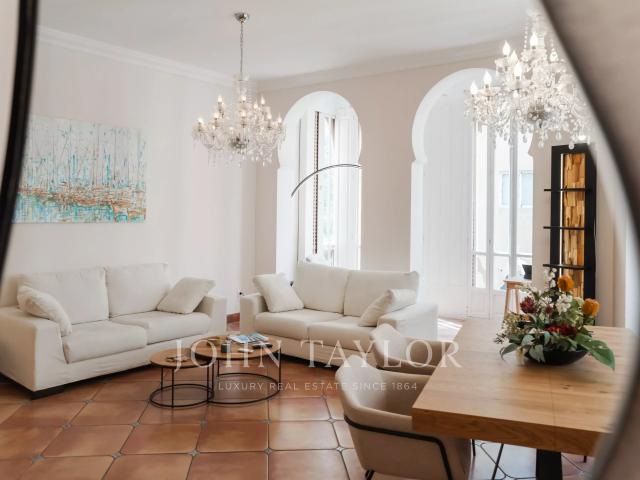 Apartamento amueblado con encanto y luz natural