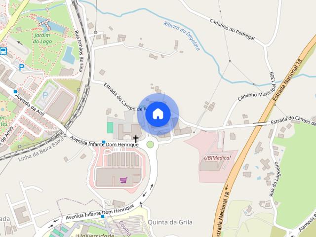 Apartamento com 3 quartos na Covilha