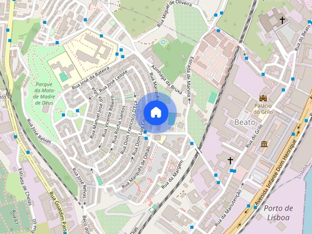 Apartamento com 3 quartos no bairro da Madre de Deus