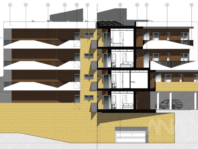 Apartamento com terraço novo centeo da cidade 74m² Viseu