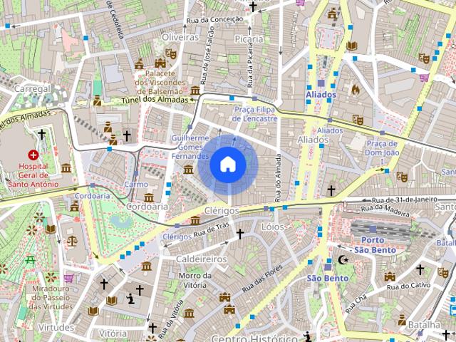 Apartamento com tipologia T5 4 quartos no Porto