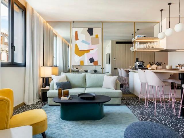 Apartamento con 2 habitaciones con despacho en el distrito del Eixample de Barcelona