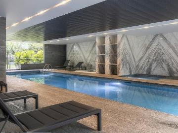Apartamento con balcon, alberca, 2 jacuzzis, juegos