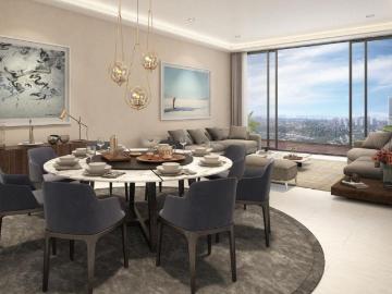 Apartamento con terraza, cuarto de tv, cuarto de servicio con ba?o, alberca, gim