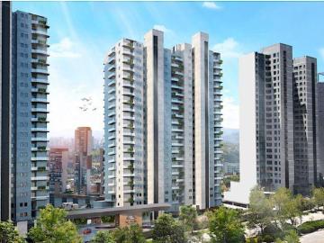 Apartamento con terraza, cuarto de tv, cuarto de servicio con ba?o, alberca, gim