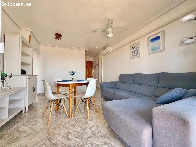 Apartamento con vistas a 80 metros del mar, piscina, garaje y trastero