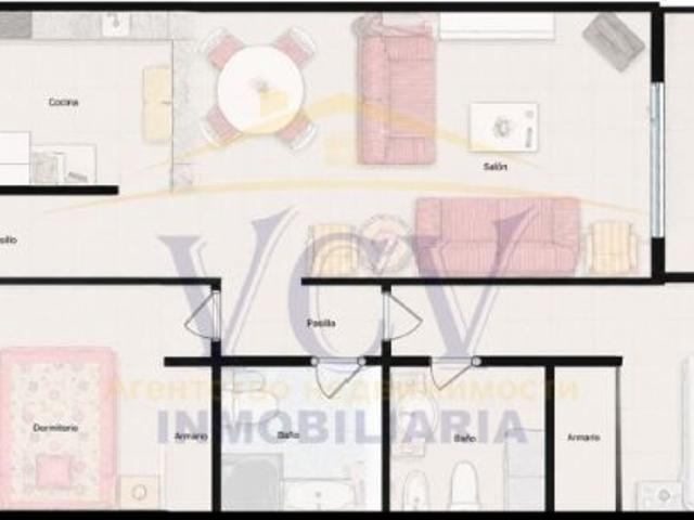Apartamento con vistas al mar, amplia terraza en el centro de El Campello