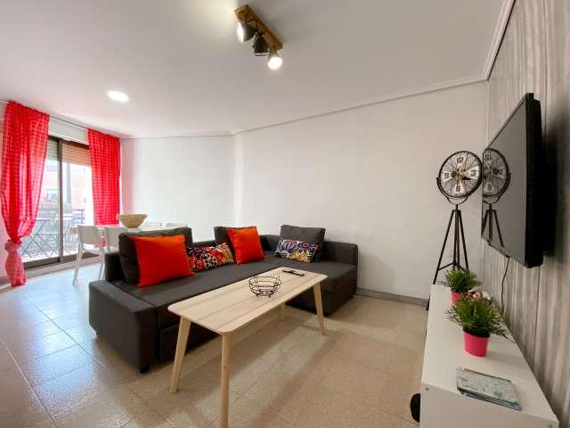 Apartamento de 4 dormitorios en alquiler en Benimaclet, Valencia