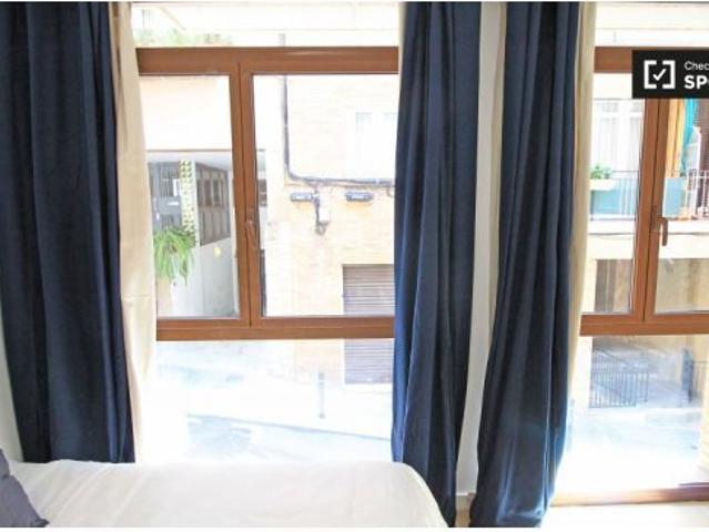 Apartamento de 1 dormitorio con aire acondicionado en alquiler en Gracia