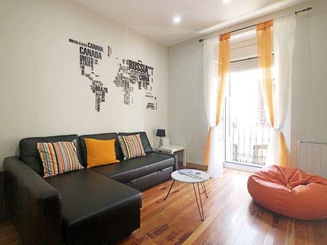 Apartamento de 1 dormitorio en alquiler en Cortes, Madrid