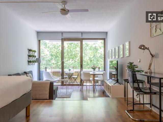 Apartamento de 1 dormitorio en alquiler en Cortes, Madrid
