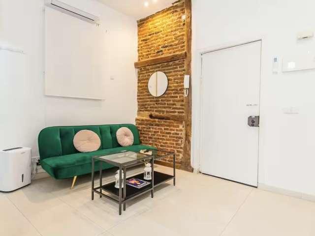 Apartamento de 1 dormitorio en alquiler en Cortes, Madrid