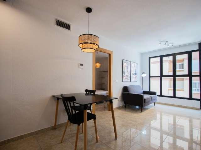 Apartamento de 1 dormitorio en alquiler en Algirós, Valencia