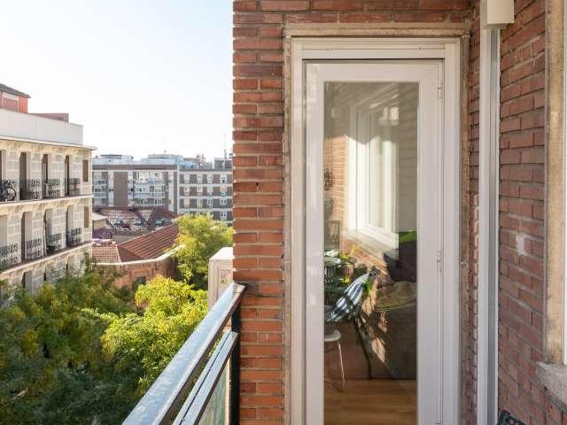 Apartamento de 1 dormitorio en alquiler en Arapiles, Madrid