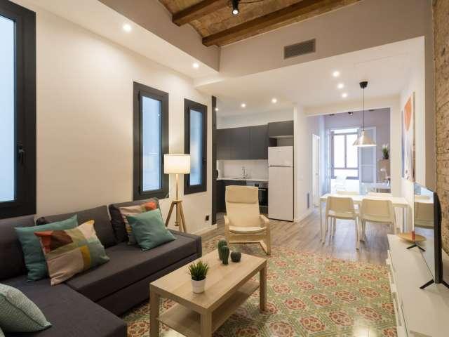 Apartamento de 1 dormitorio en alquiler en Barcelona, Eixample