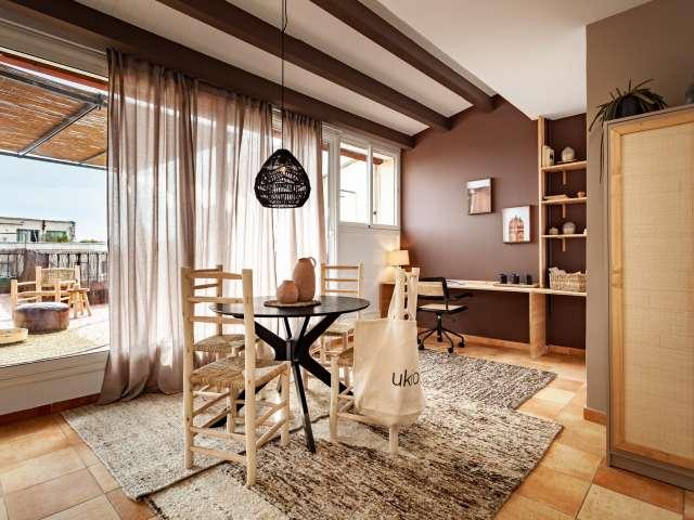 Apartamento de 1 dormitorio en alquiler en Barcelona
