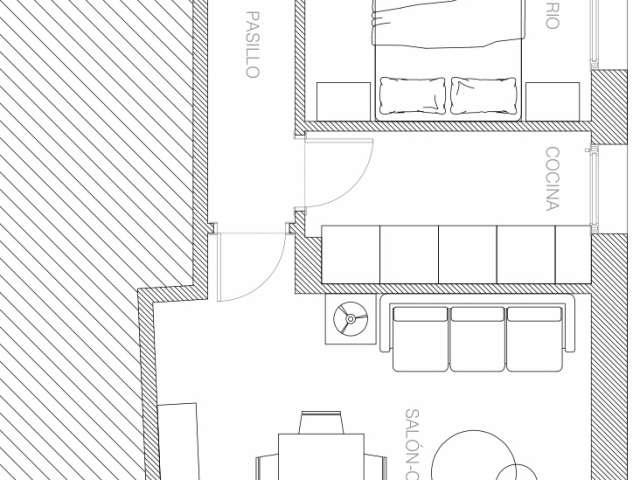 Apartamento de 1 dormitorio en alquiler en Barrika