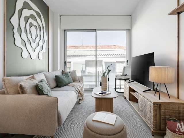 Apartamento de 1 dormitorio en alquiler en Bellas Vistas, Madrid