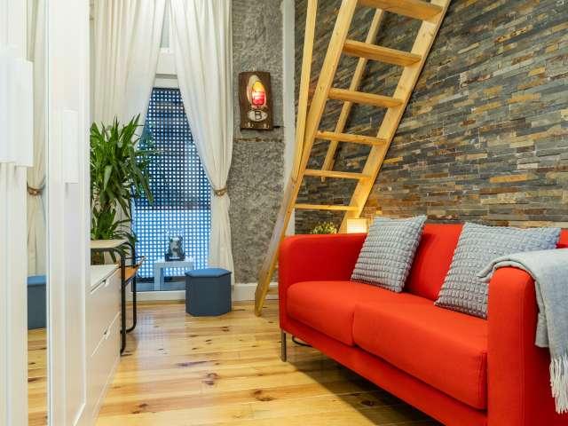 Apartamento de 1 dormitorio en alquiler en Embajadores, Madrid