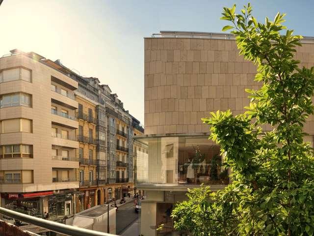 Apartamento de 1 dormitorio en alquiler en el centro de San Sebastián