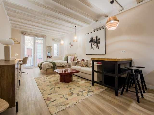 Apartamento de 1 dormitorio en alquiler en el Gótico, Barcelona