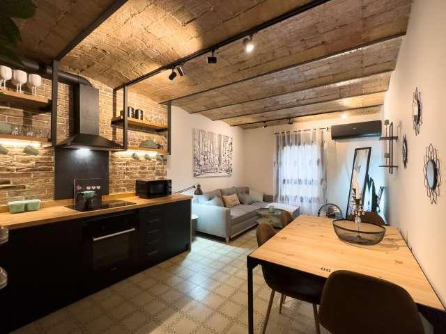 Apartamento de 1 dormitorio en alquiler en el Poble Sec, Barcelona